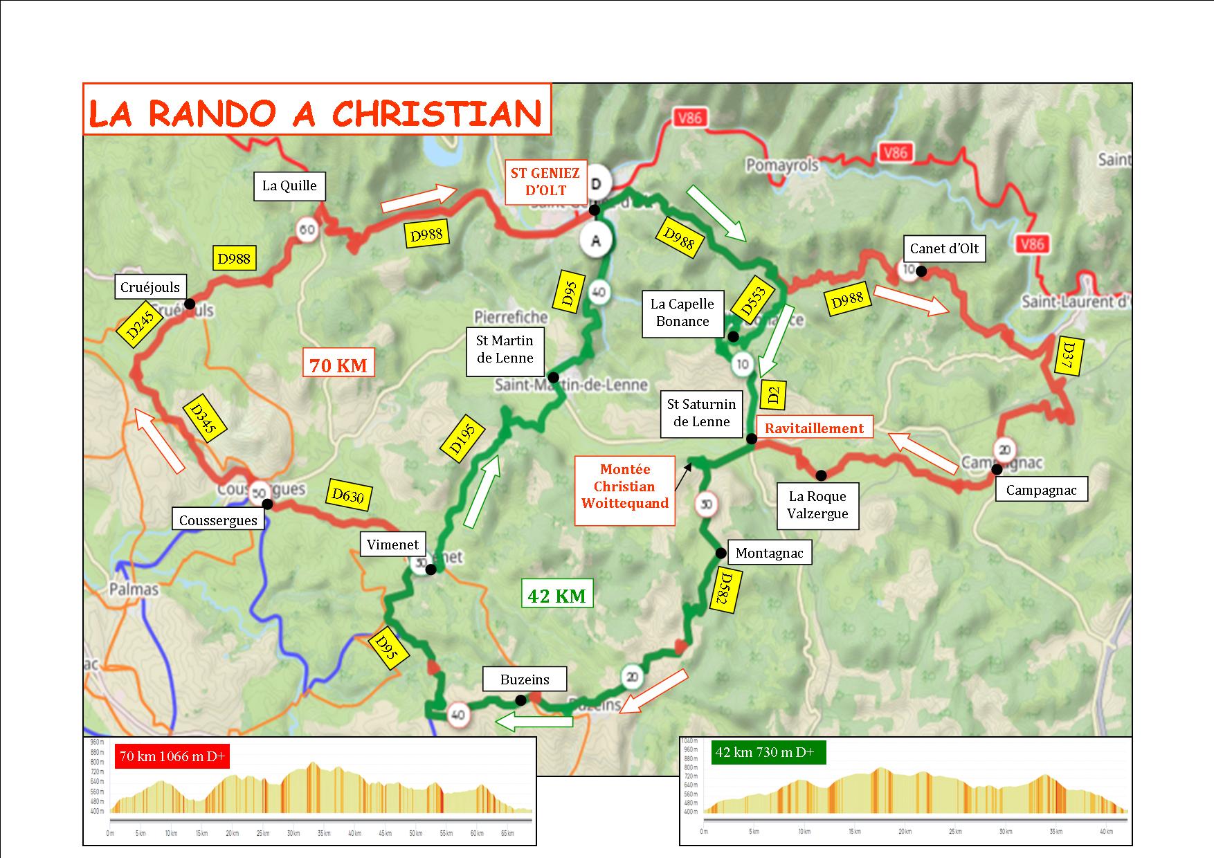 Rando à Christian carte 2023